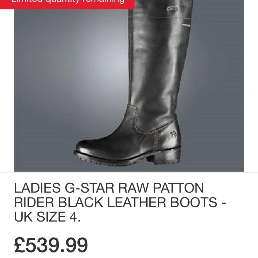 G-STAR RAW PATTON RIDER BOOTS - Picture 6 of 7